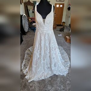 Boho A-Line Wedding Dress